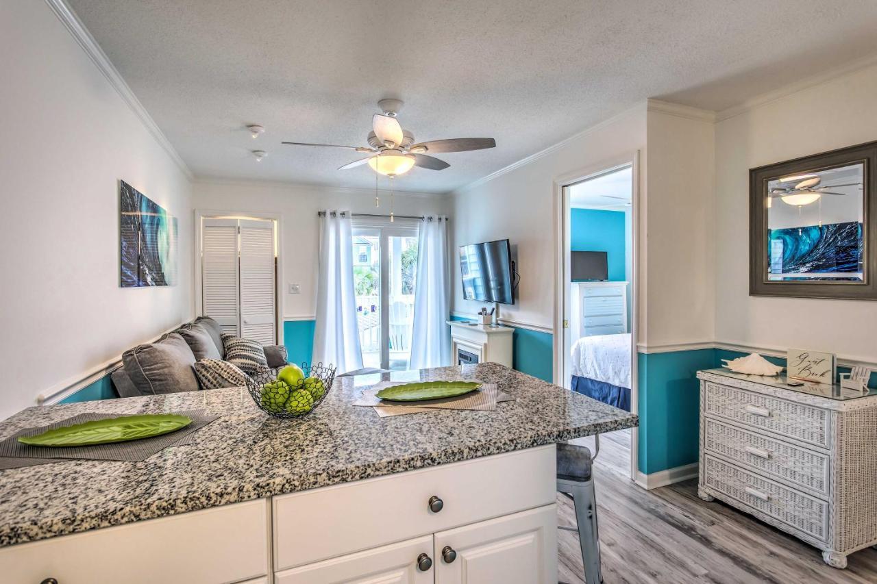 Surfside Beach Escape With Pool - Walk To Ocean! شاطئ ميرتل المظهر الخارجي الصورة