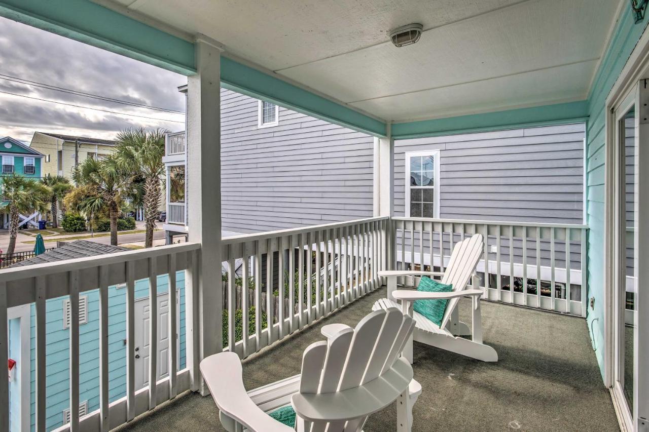 Surfside Beach Escape With Pool - Walk To Ocean! شاطئ ميرتل المظهر الخارجي الصورة